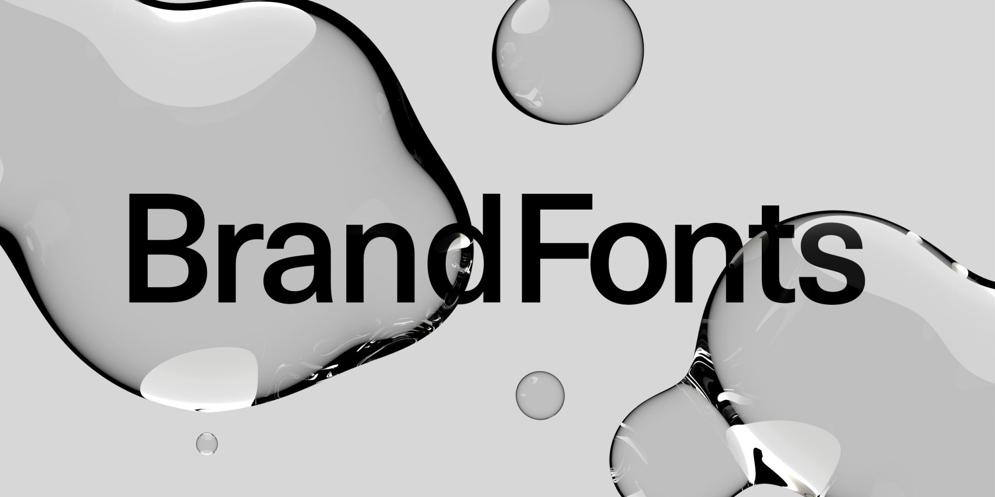 Image reads "brand fonts" and is an introduction to my article on brand typefaces.