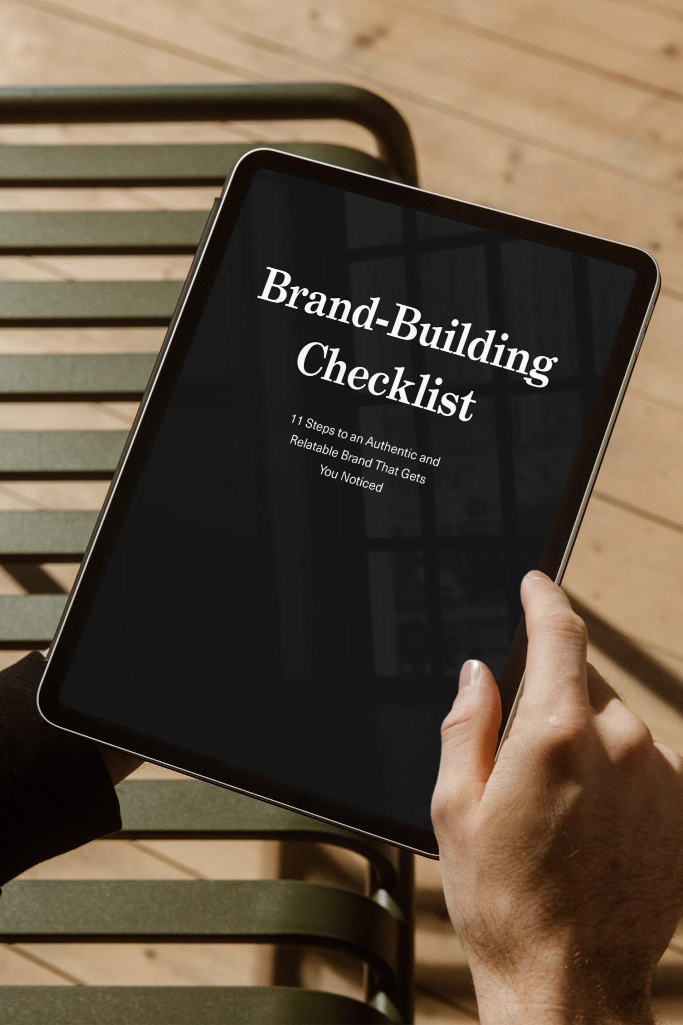 Cover image of the comprehensive brand-building checkliste