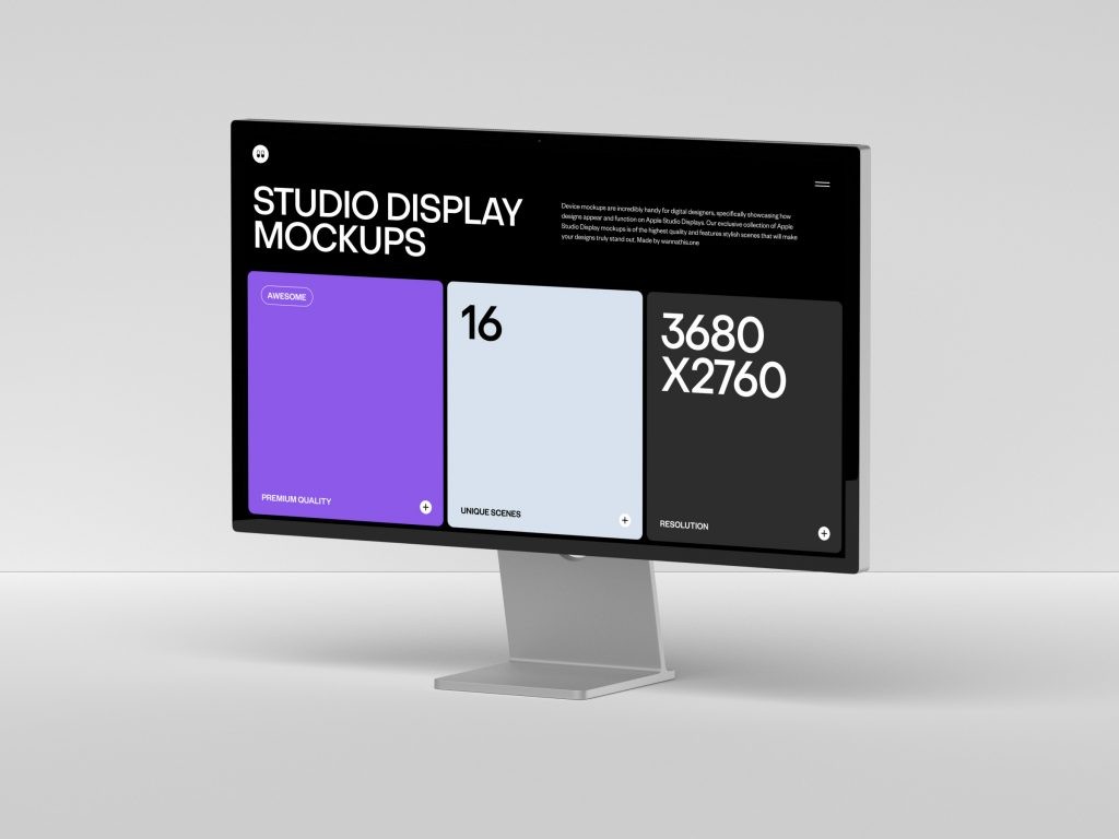 Free sleek IMac Mockup by Wannathis